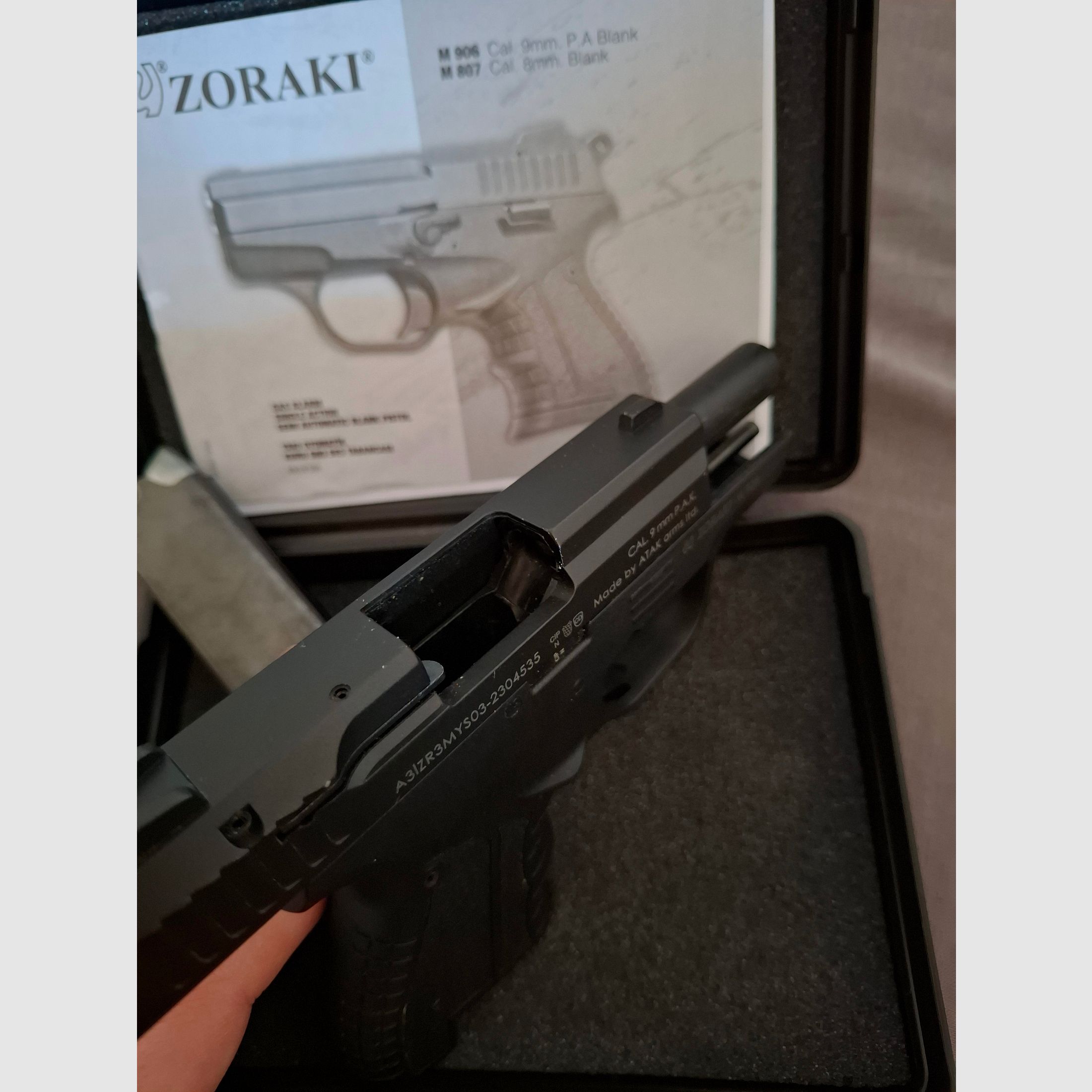 Zoraki 906 Schreckschusspistole – 9 mm P.A.K.*