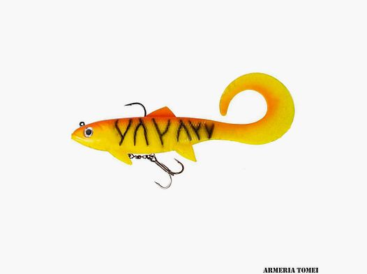 DAM EFFZETT – PIKE SEDUCER CURL TAIL 23cm / 130gr Orange Perch