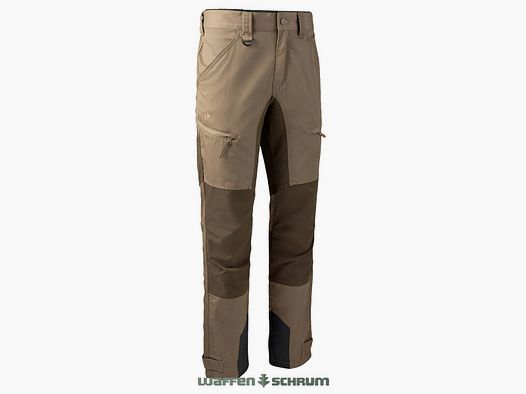 Deerhunter Hose Rogaland Strech mit Kontrast Driftwood