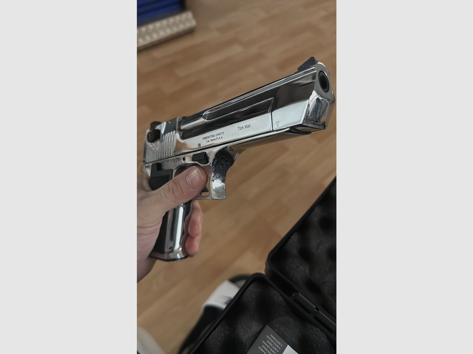 Big Fifty Chrom Umarex 9mm Schreckschuss