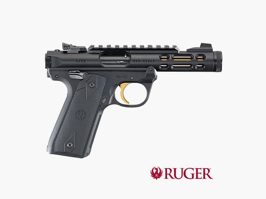 RUGER Mark IV 22/45 Lite Black-Gold 4,4"