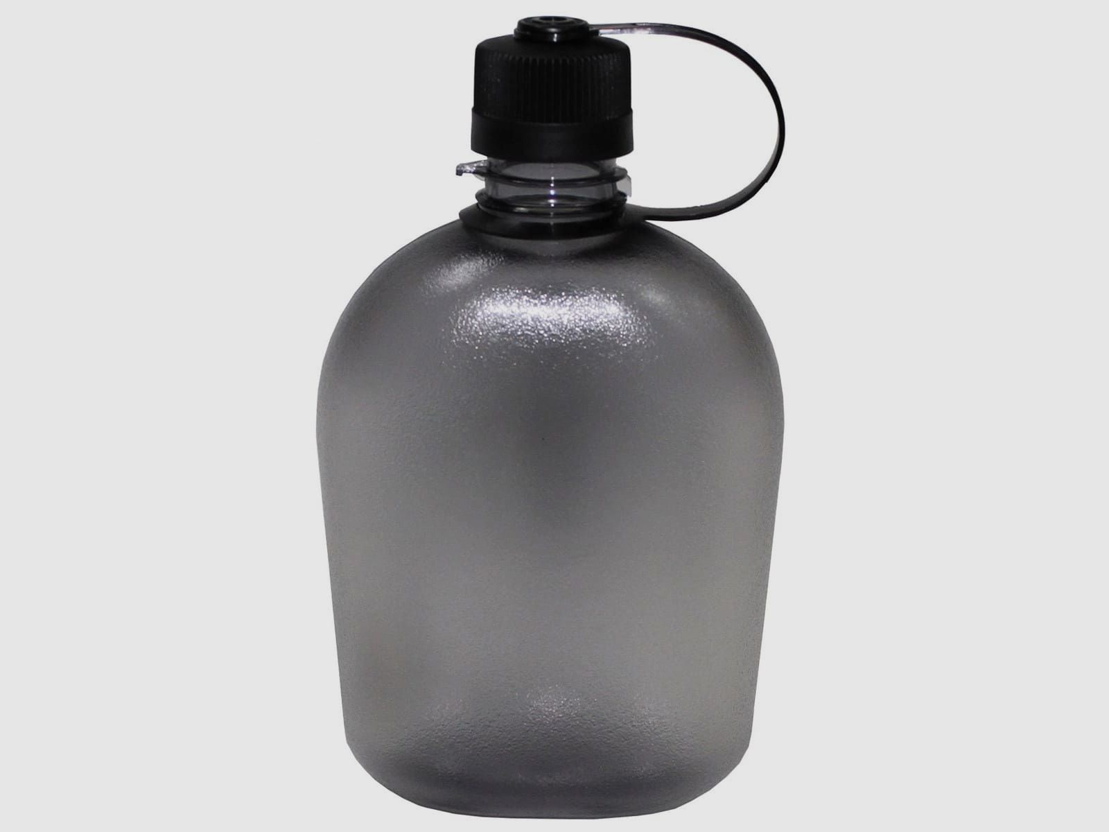 US Feldflasche GEN II, schwarz-transparent, 1l
