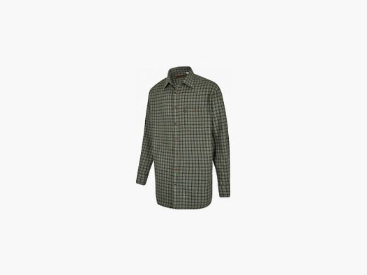 BÖCKER COMFORT FIT HEMD LANGARM LEICHTFLANELL KARO GRÜN