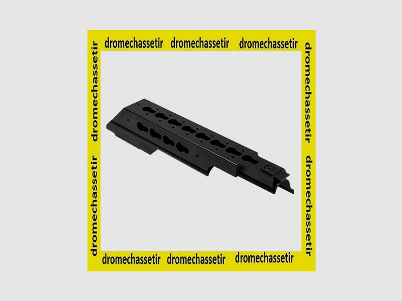 Impugnatura anteriore con triple rail keymod per AK47, nera