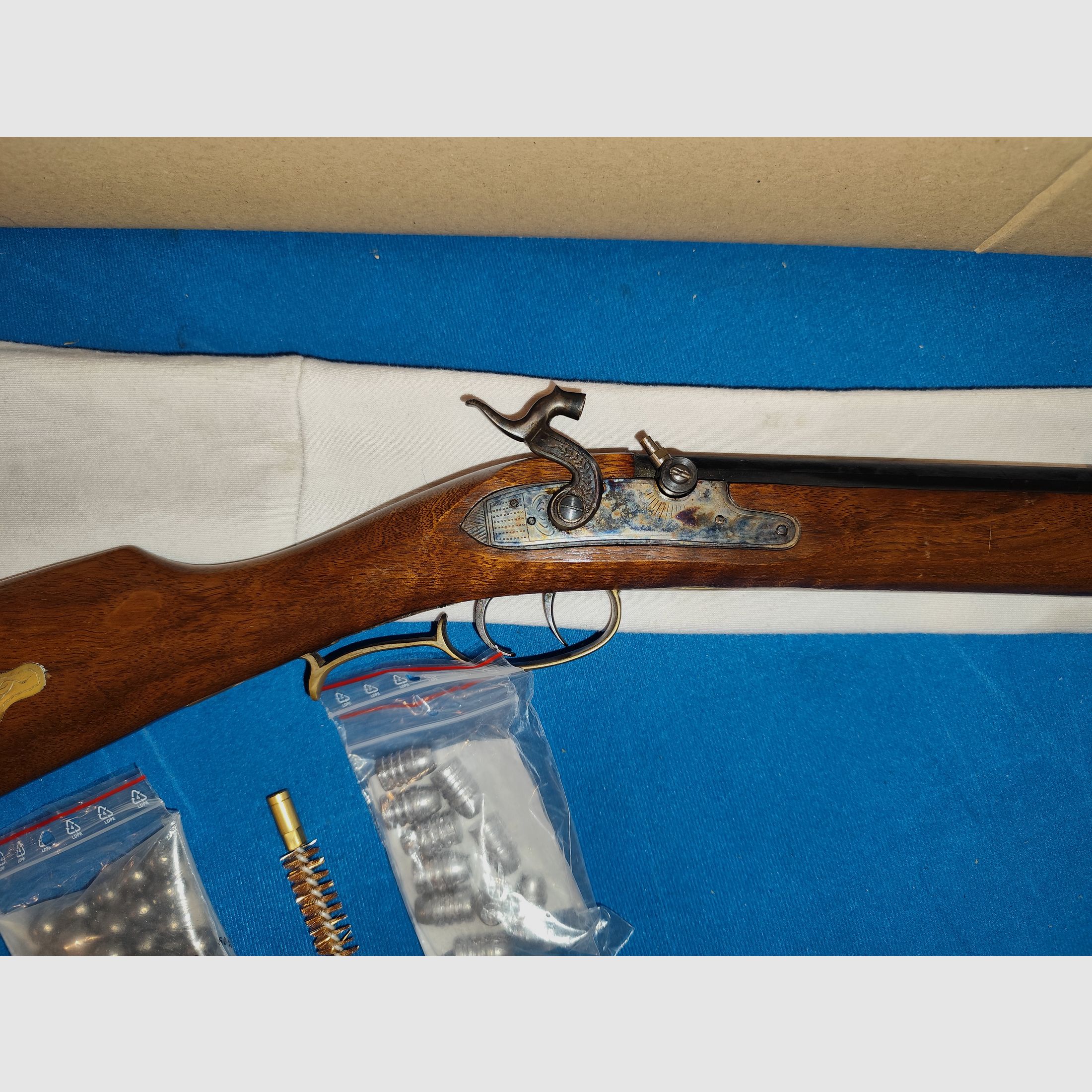 Pennsylvania long rifle cal.50 mit Zubehör