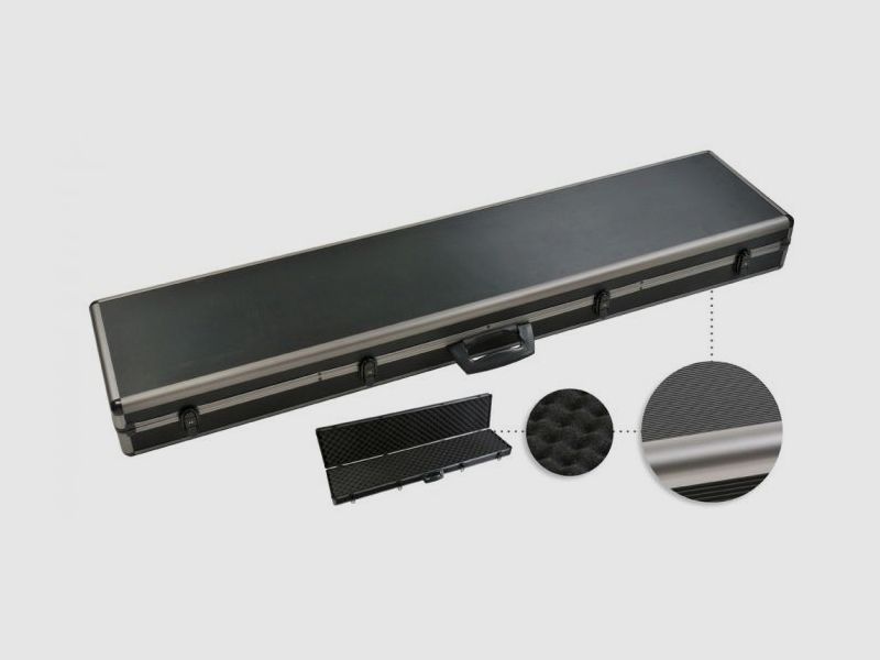 Waffenkoffer Januel Aluminium rauchgrau, Bild 3 von 5
