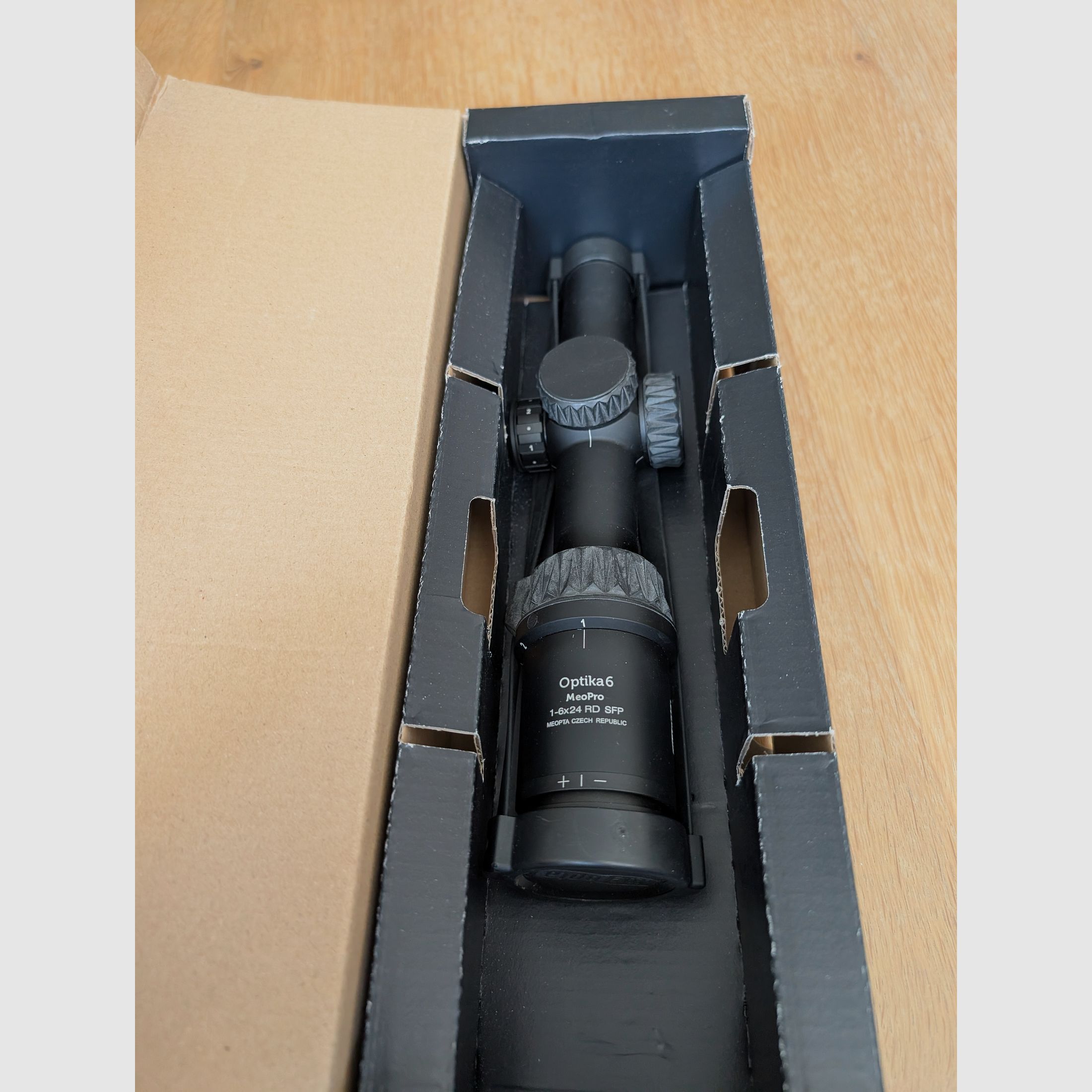 Meopta Optika6 1-6x24 RD SFP Drückjagdglas