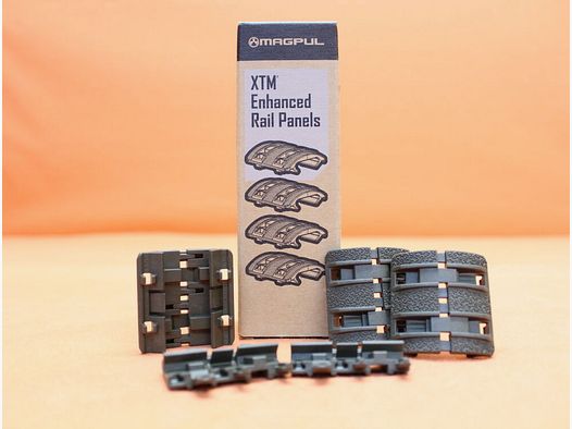Magpul Magpul XTM Enhanced Rail Panels (MAG510-ODG) Polymer O.D.Green (VE 4 Panels)