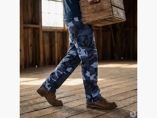 Pantaloni BDU Idaho Camo Urban blu uomo