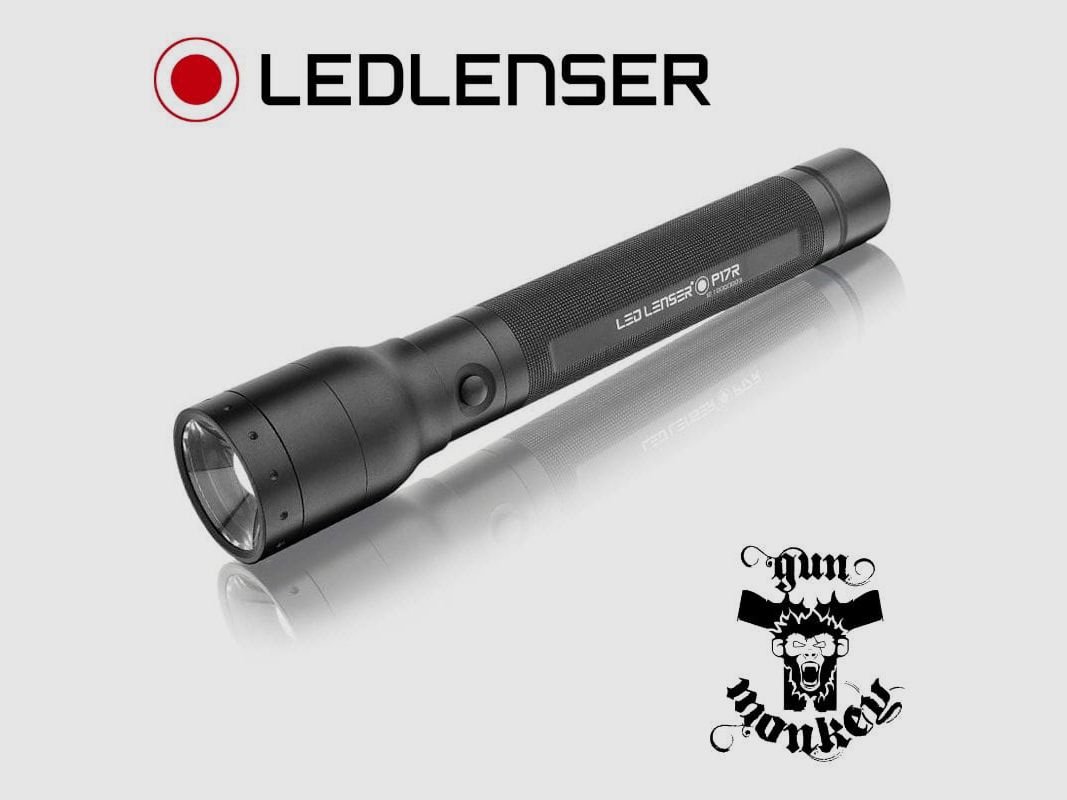 LED Lenser P17R flashlight with case (8617-R), image 1 of 2