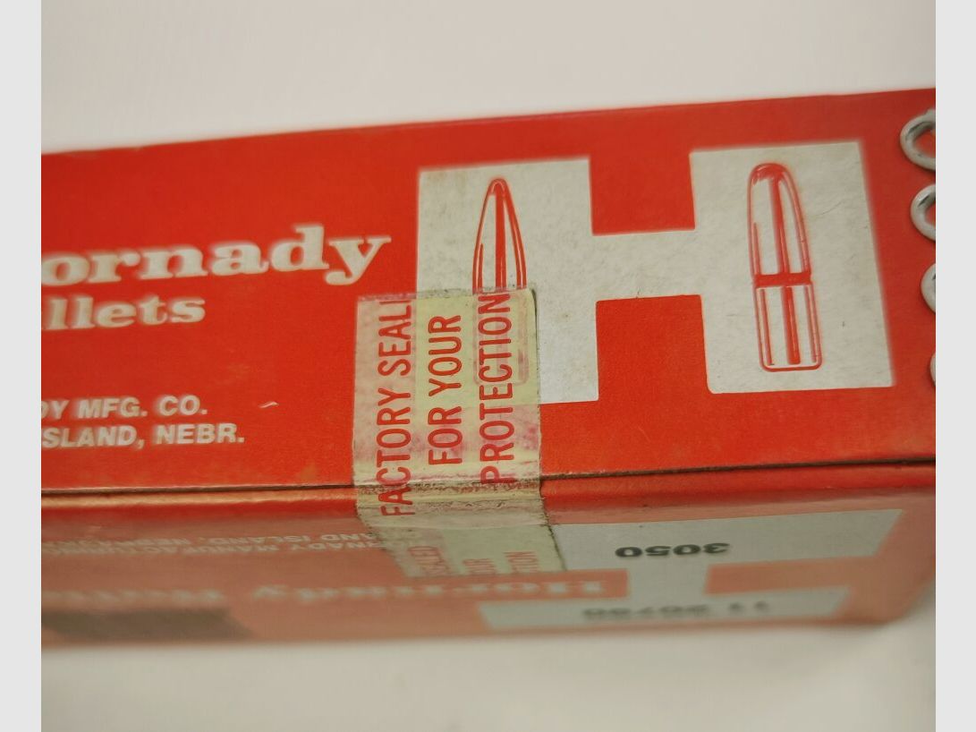 Hornady Matchgeschosse BTHP 168gr