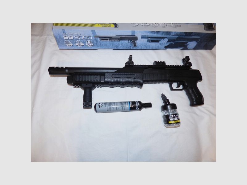 Walther SG 9000 CO2 Gewehr 4,5 mm BB + Zubehör