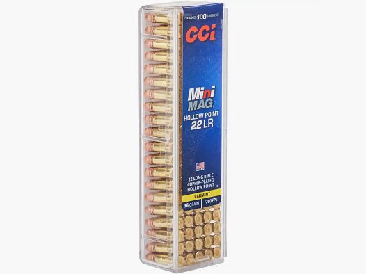 CCI .22 lfb. Mini Mag. 2,6g/40grs. 800 Stück