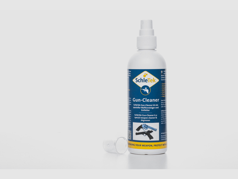 SchleTek "GUN CLEANER" środek czyszczący do broni i odtłuszczacz (EUR 73.-/L) 150 ml butelka z pompką 10,95 € (EUR 73.-/L)