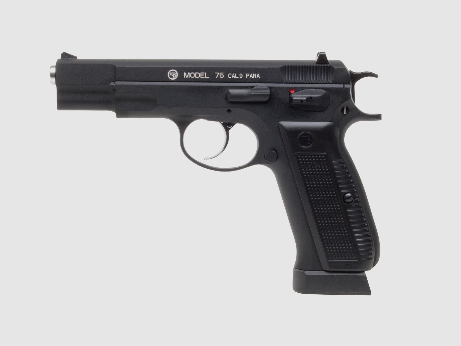 CZ 75 Schwarz 4,5mm BB - Druckluft Co2 BlowBack