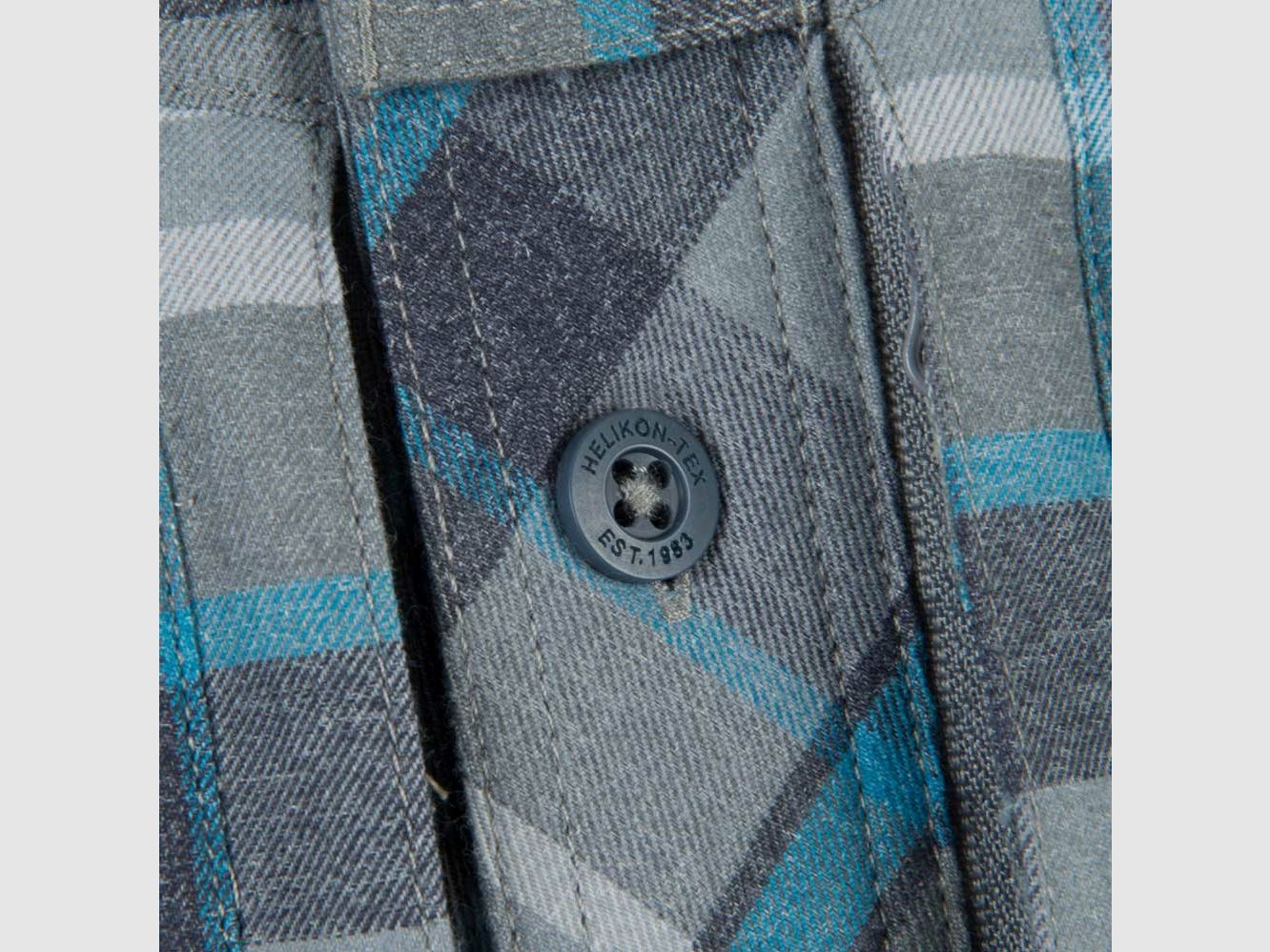 HELIKON-TEX DEFENDER MK2 PILGRIM SHIRT® LONGSLEEVE SHIRT RUST PLAID