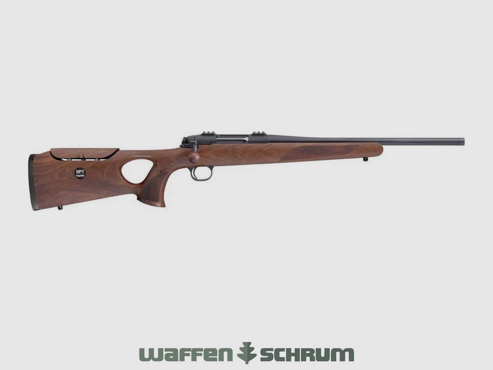 Steel Action Steel Action HSL .308Win LL51cm / M15x1 / ohne Visierung Lochschaft / Schaftverstellung