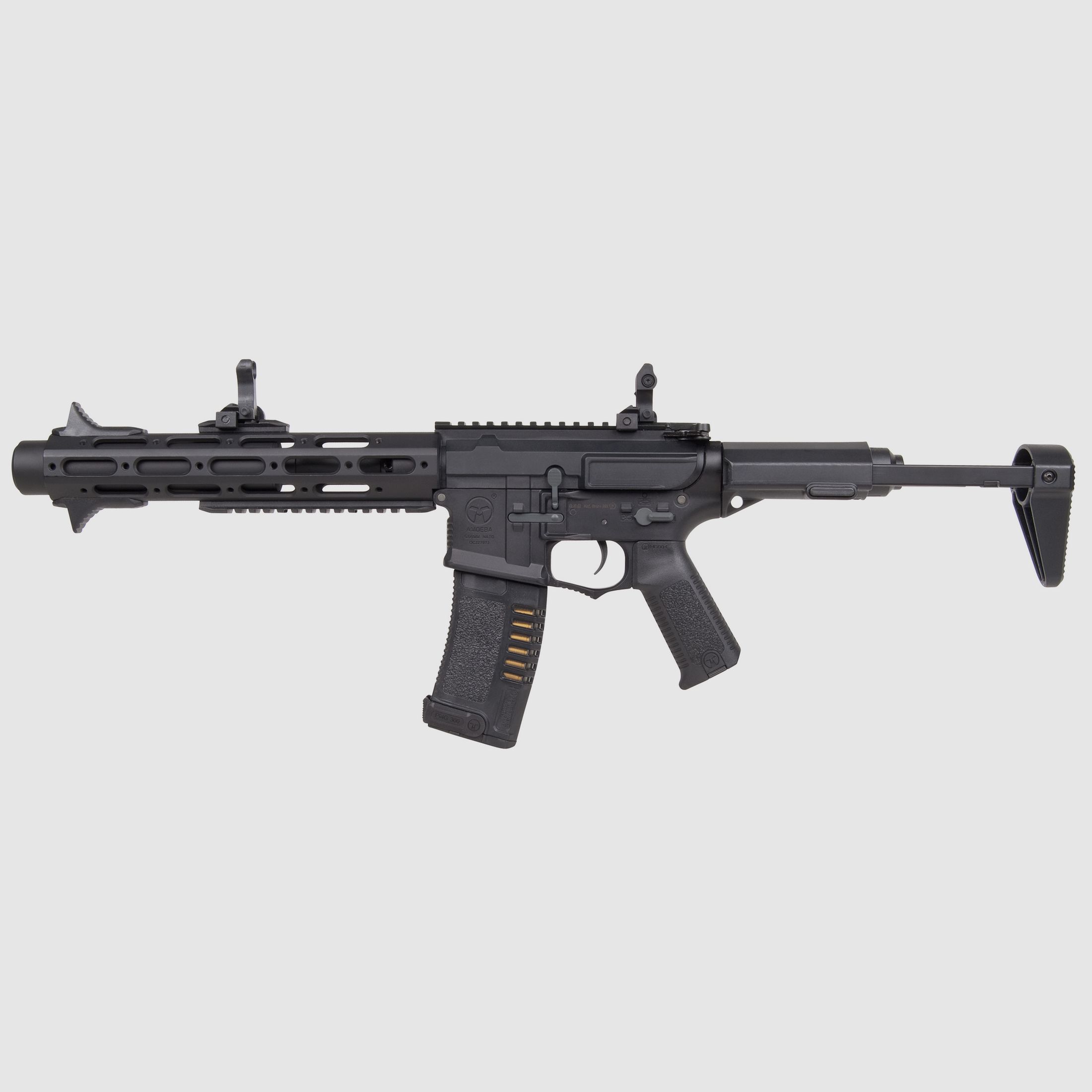 Amoeba M4 013 Schwarz 6mm - Airsoft S-AEG