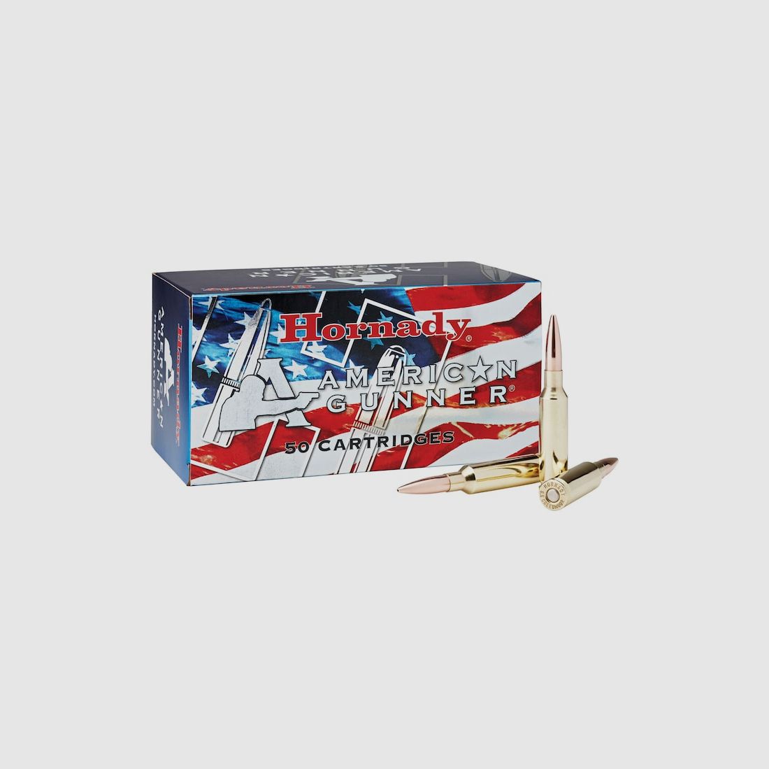 Hornady American Gunner 6.5mm Creedmoor 140GR BTHP Match 50 cartridges