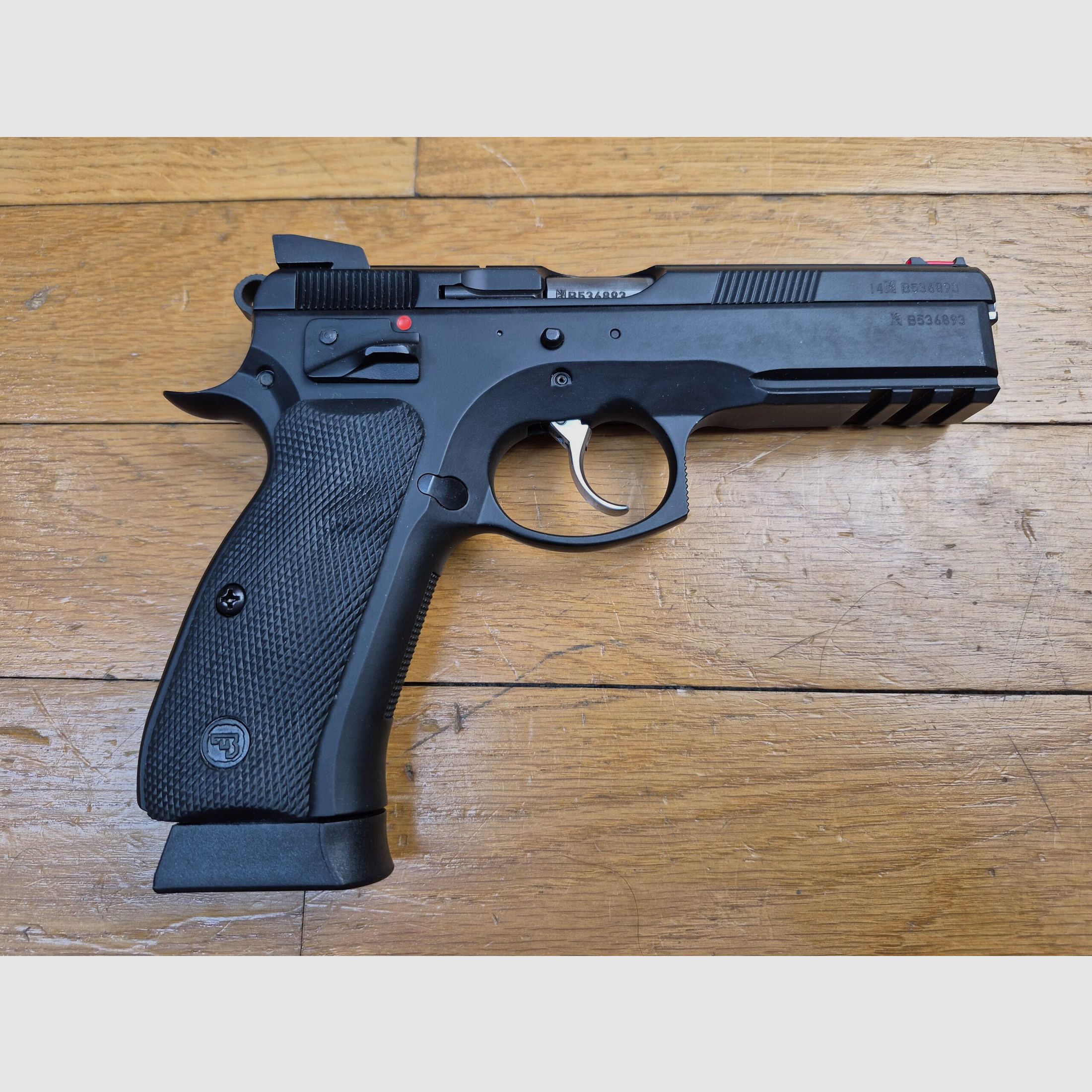 NEU! CZ 75 SP01 Shadow Pistole – Taktische Lampe + Laser Streamlight TLR-4 – 3 Magazine – Koffer und vollständiges Zubehör – NEUE WAFFE!, Bild 18 von 23