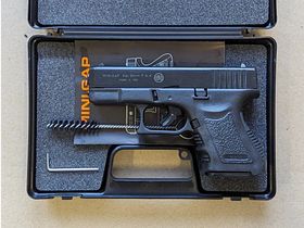 BRUNI Mini GAP 9mm P.A.K. Schreckschusspistole Glock 26 Nachbau