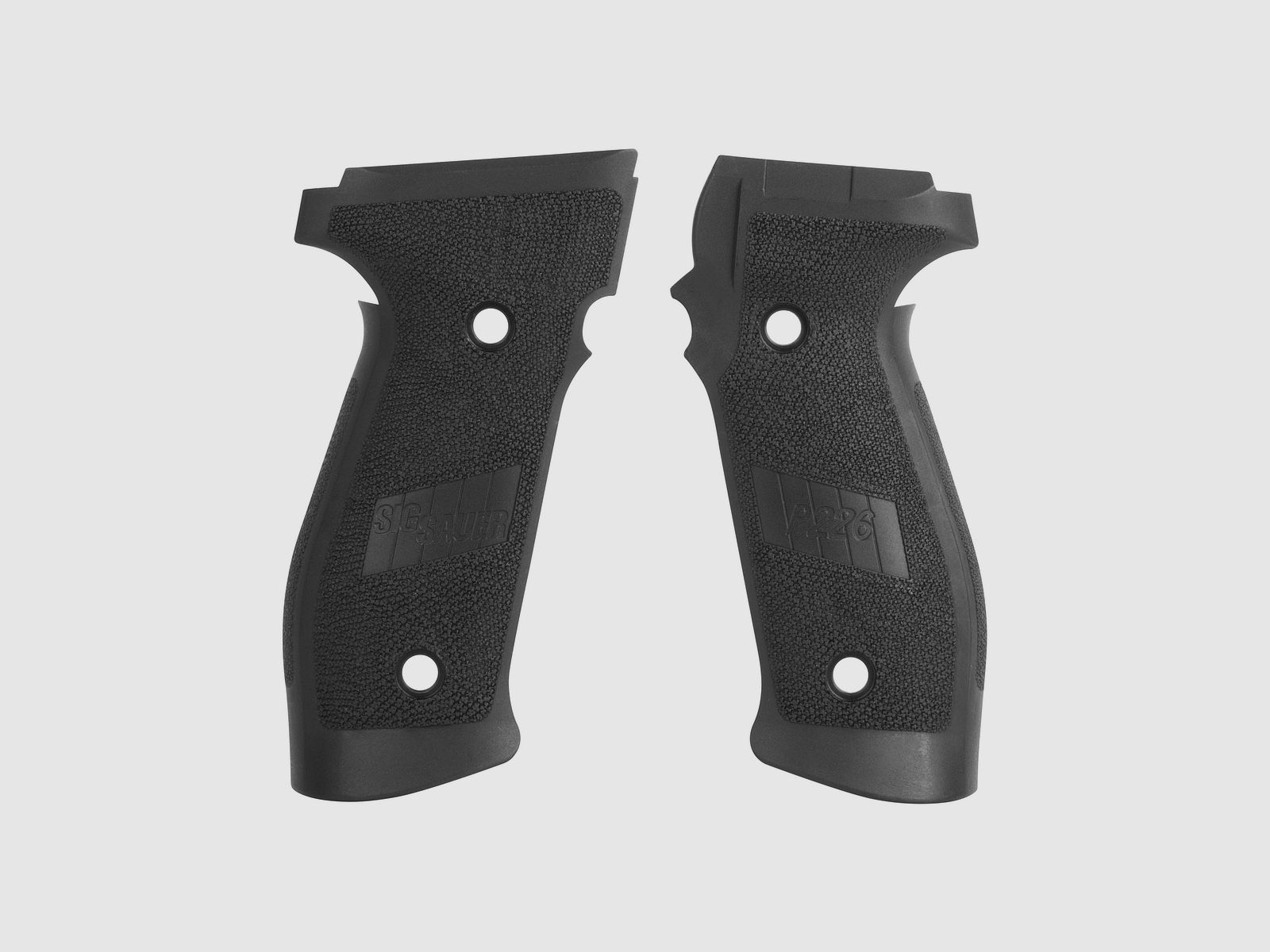 SIG SAUER P226 DA/SA gripplaten met magwell zwart