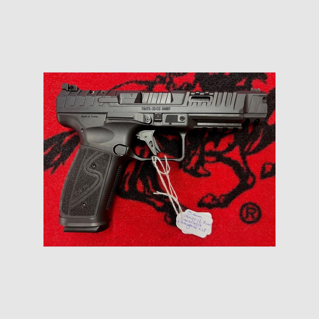 CANIK Rival S Zwart 9 mm, afbeelding 2 van 3