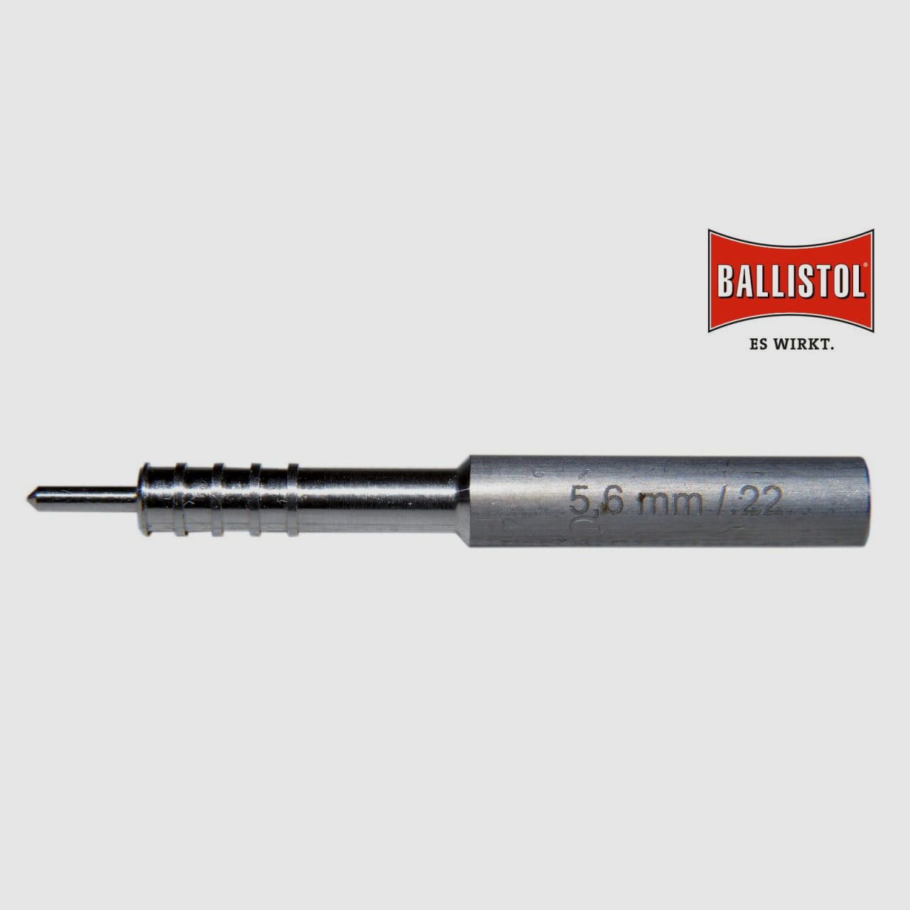 Ballistol Patch Adapter made of aluminum 1/8" internal thread