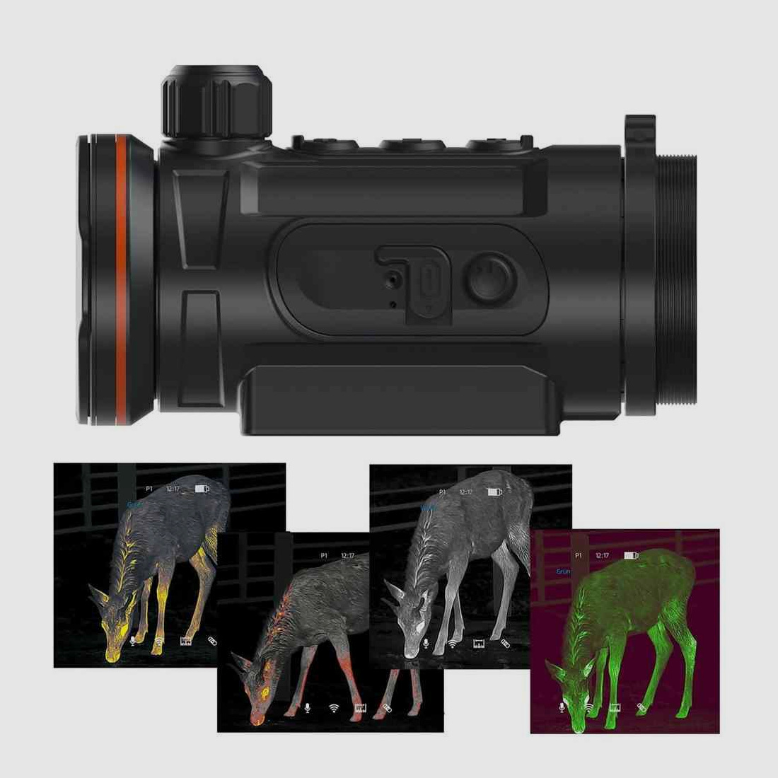 THERMTEC HUNT 650 Clip-On Wärmebildgerät
