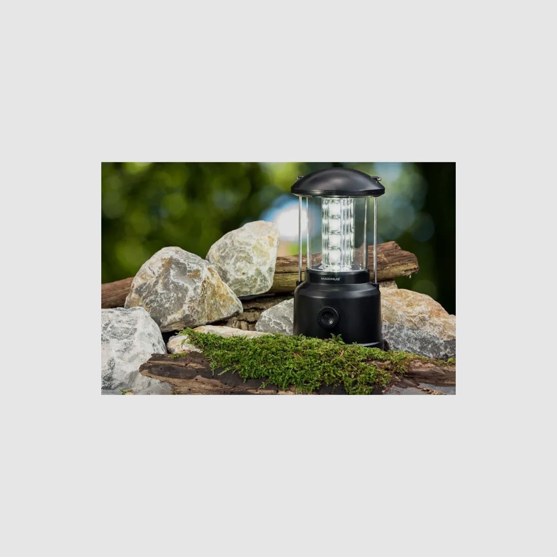 Maximus Lampe »Lampe LED 660 lm Lampe de camping M-LNT-200« avec variateur
