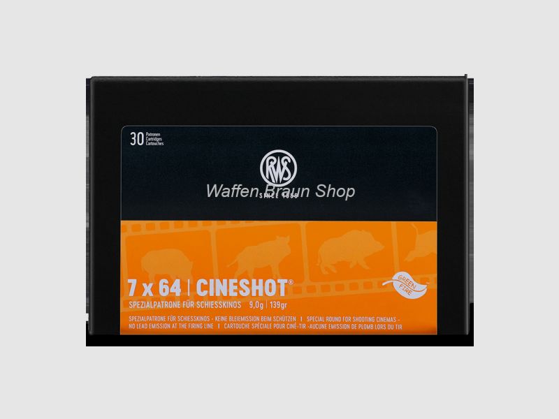 CINESHOT RWS 7X64 9,0G 30ER