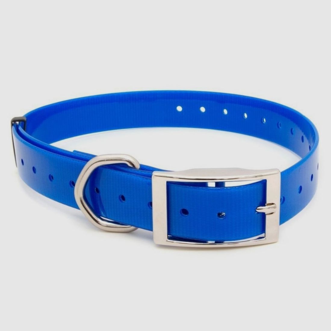 PVC-Halsband Blau 25 mm