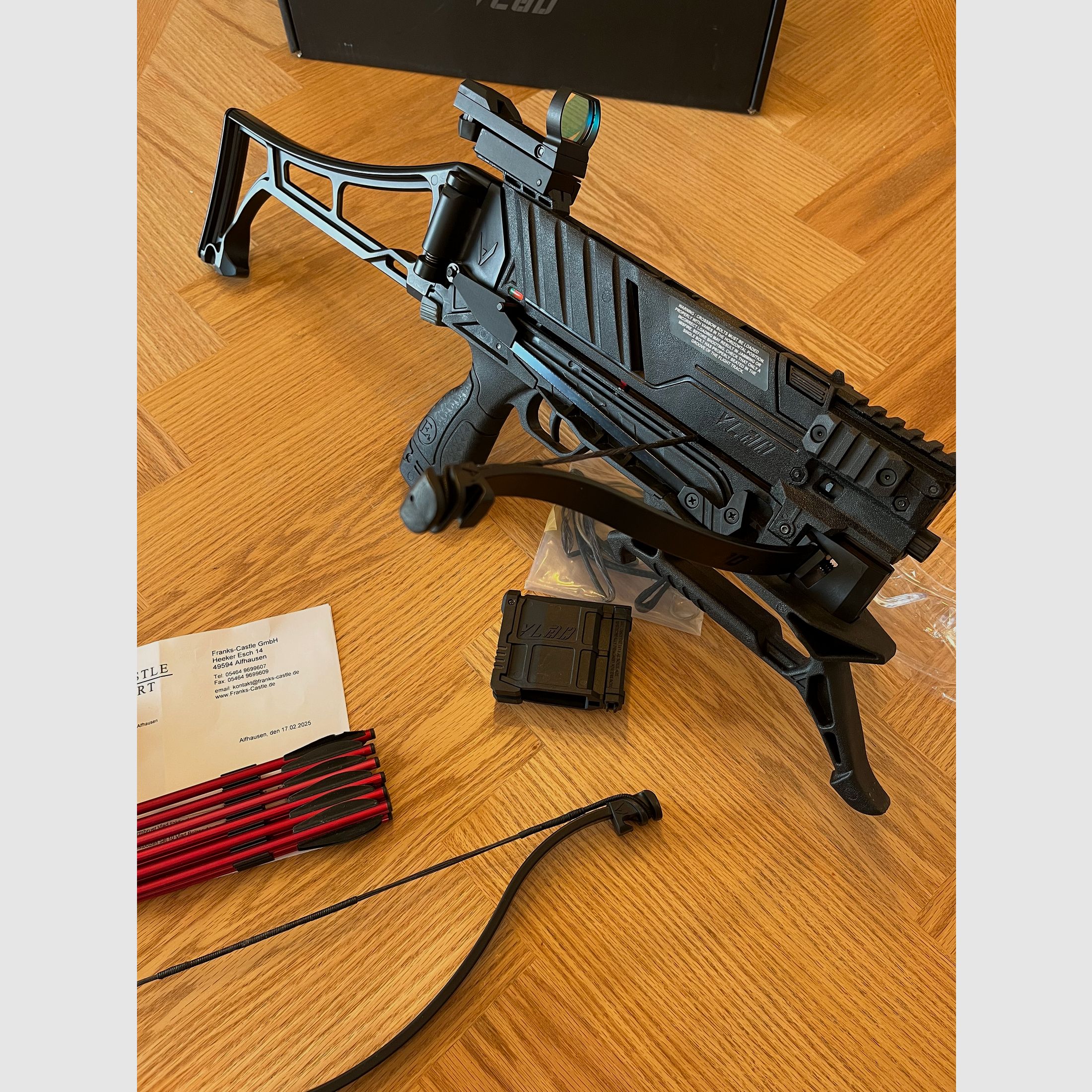 EK Archery VLAD Set mit OVP und Rechnung