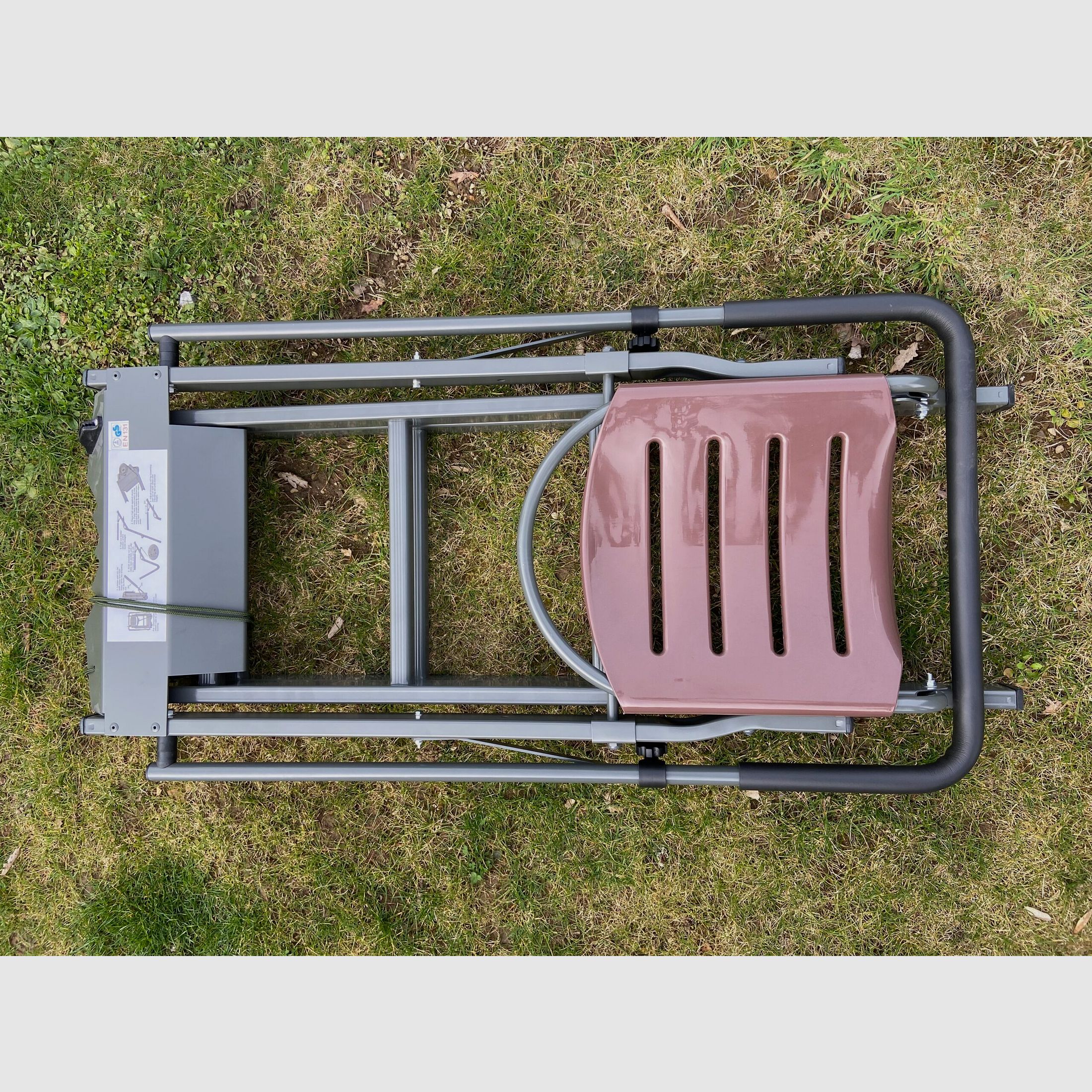 Aluminium Hochsitz 235 cm Sitzhöhe, Bild 2 von 2