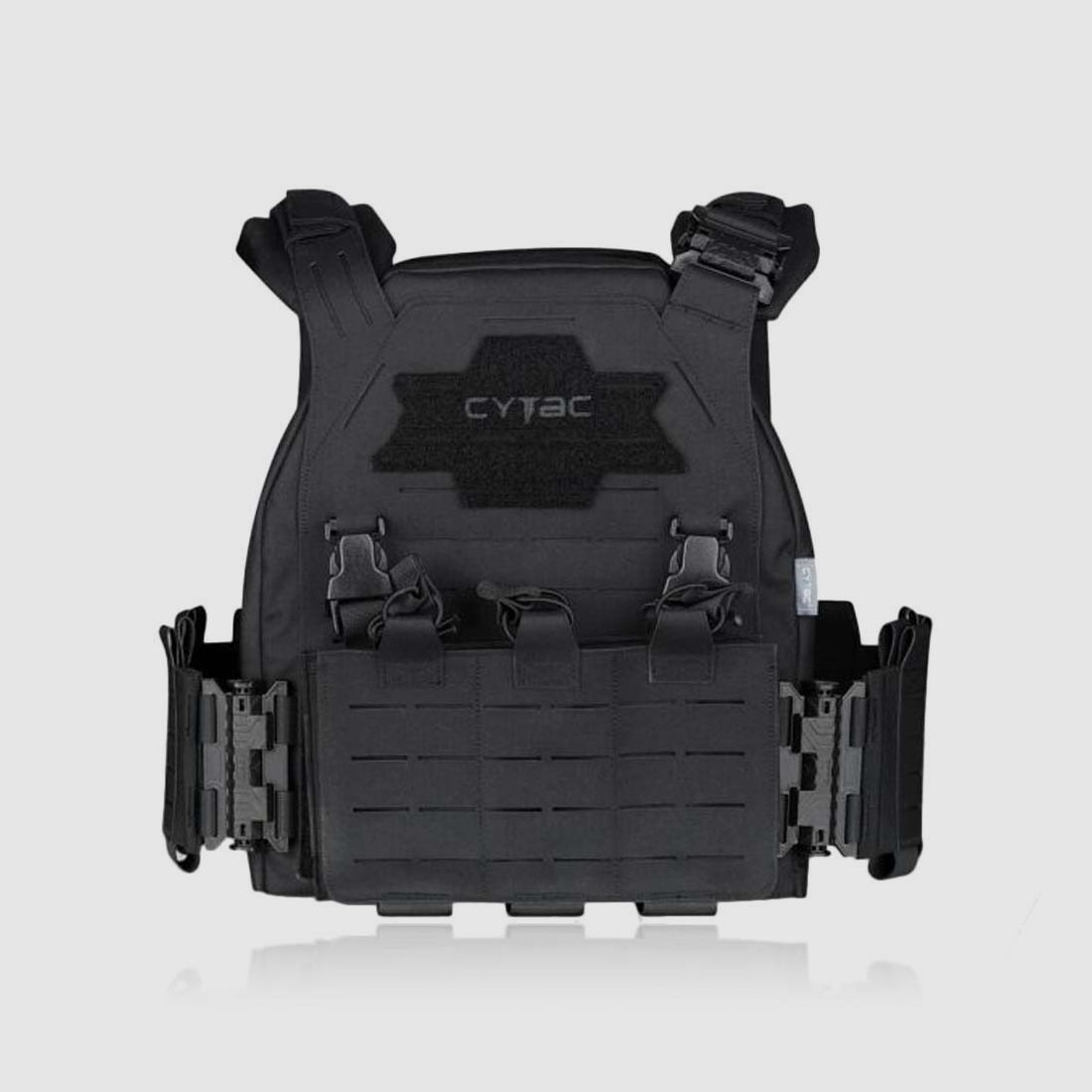 CYTAC Plate Carrier Tactical Taktische Weste / Schwarz