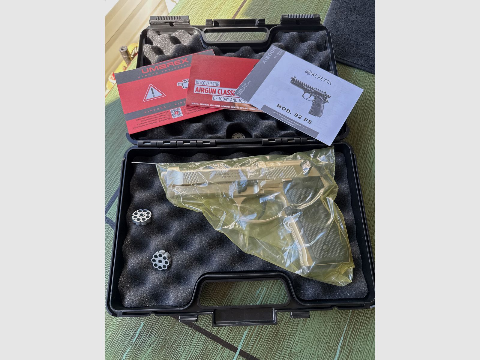 Beretta MOD. 92 FS Nickel neu CO2