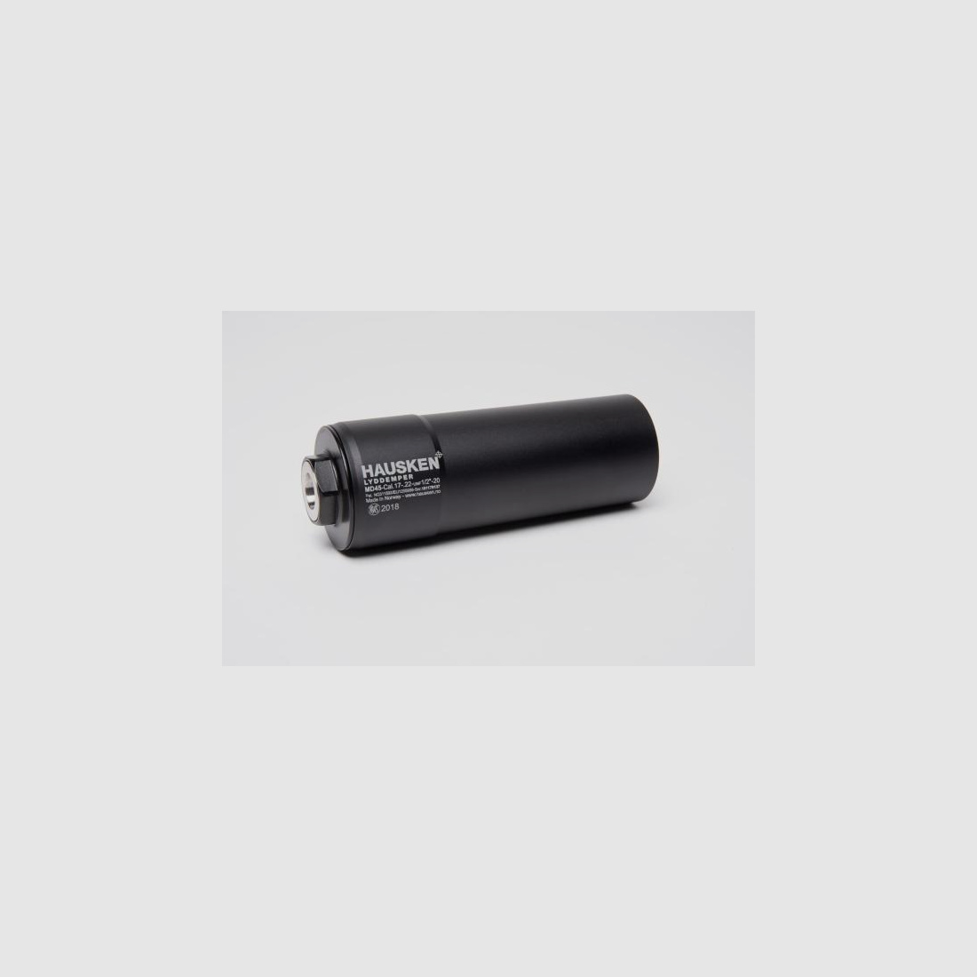HAUSKEN Schalldämpfer f. EWB-Waffen MD45 -Aufsatz-SD .17-.22 Gewinde 18x1 (20+ dB)