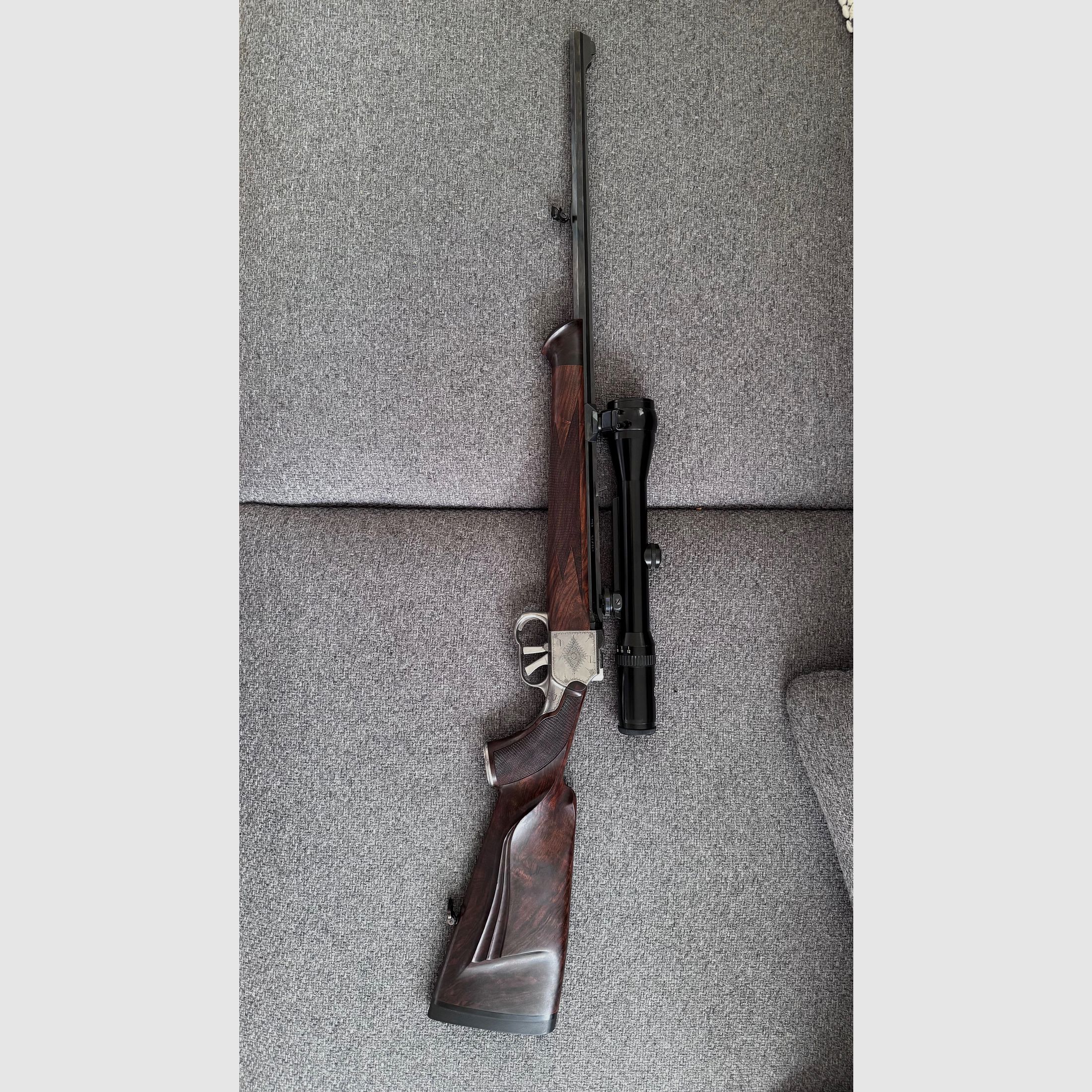 Exclusive men's rifle from Furtschegger (Kufstein) – rare sister rifle in caliber 6.5x65R