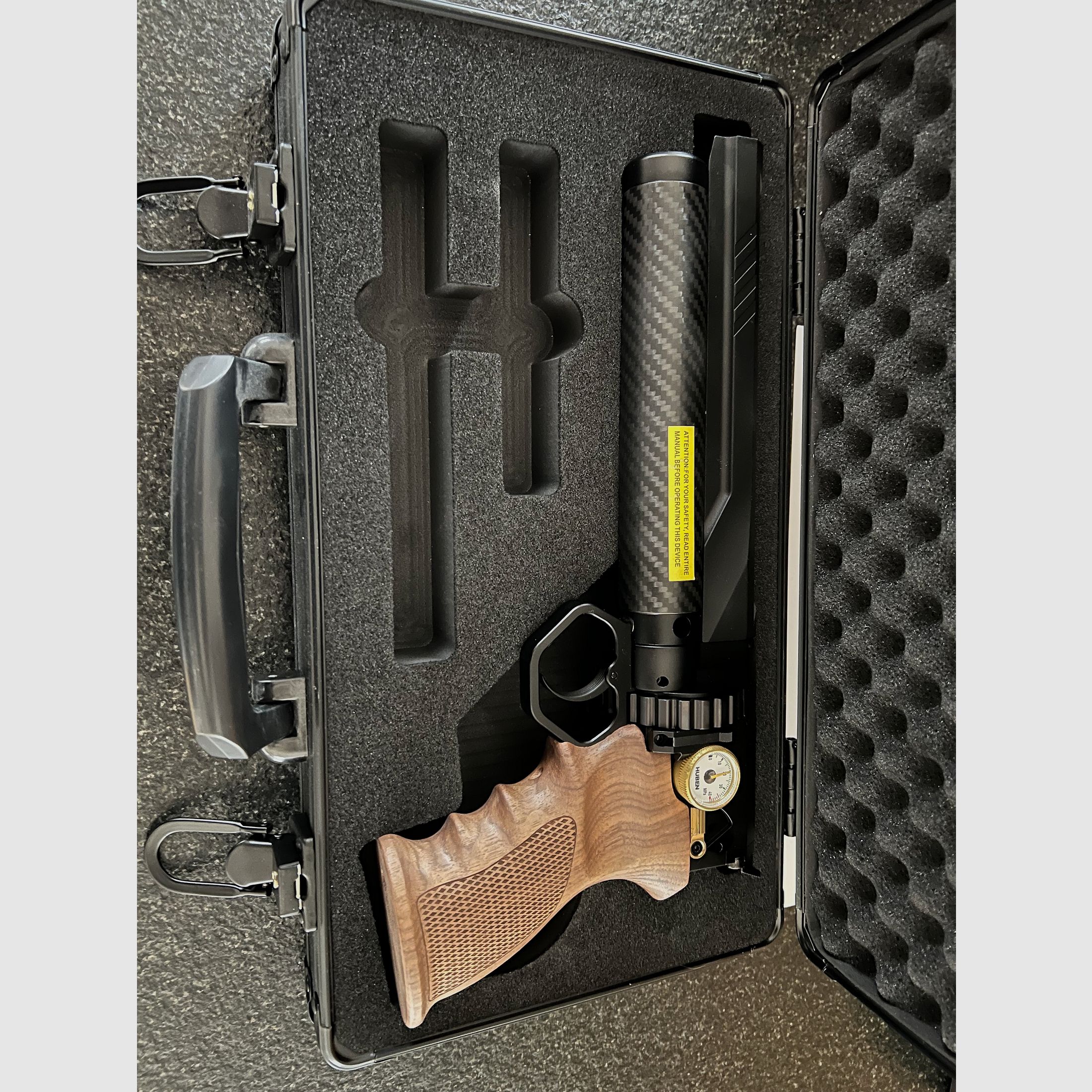 Pistola ad aria compressa Huben GK1 F-Version con kit di esportazione