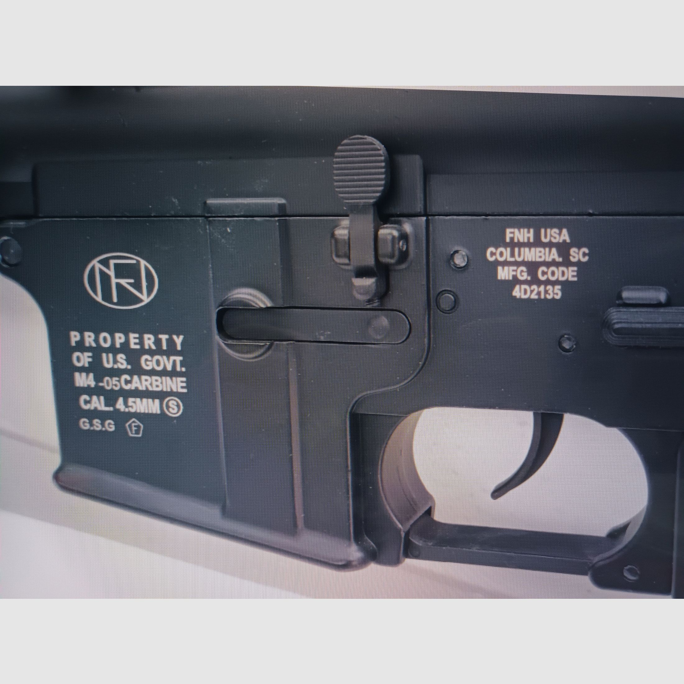 Luchtbuks LG M4 Carbine __ NIEUW / OVP __ Kal 4,5 (BB) __ NIEUWPRIJS: 499,-EUR in uitverkoop, afbeelding 3 van 3