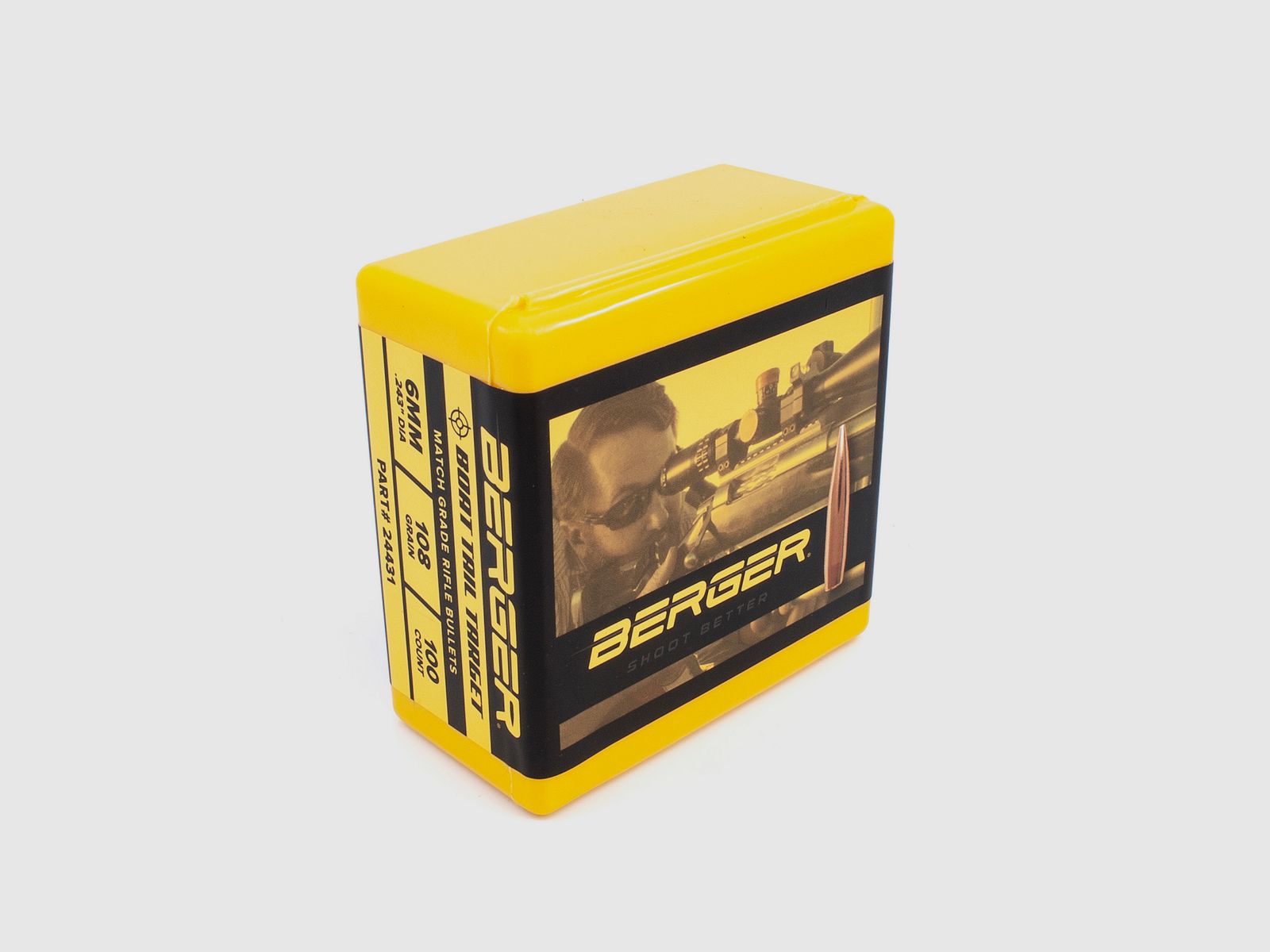 Berger Geschoss 6mm/.243 BT Target 108GR 500 Stück
