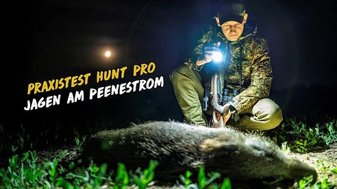 Praxistest Hunt Pro - Erbsenschutz bei Jagen am Peenestrom