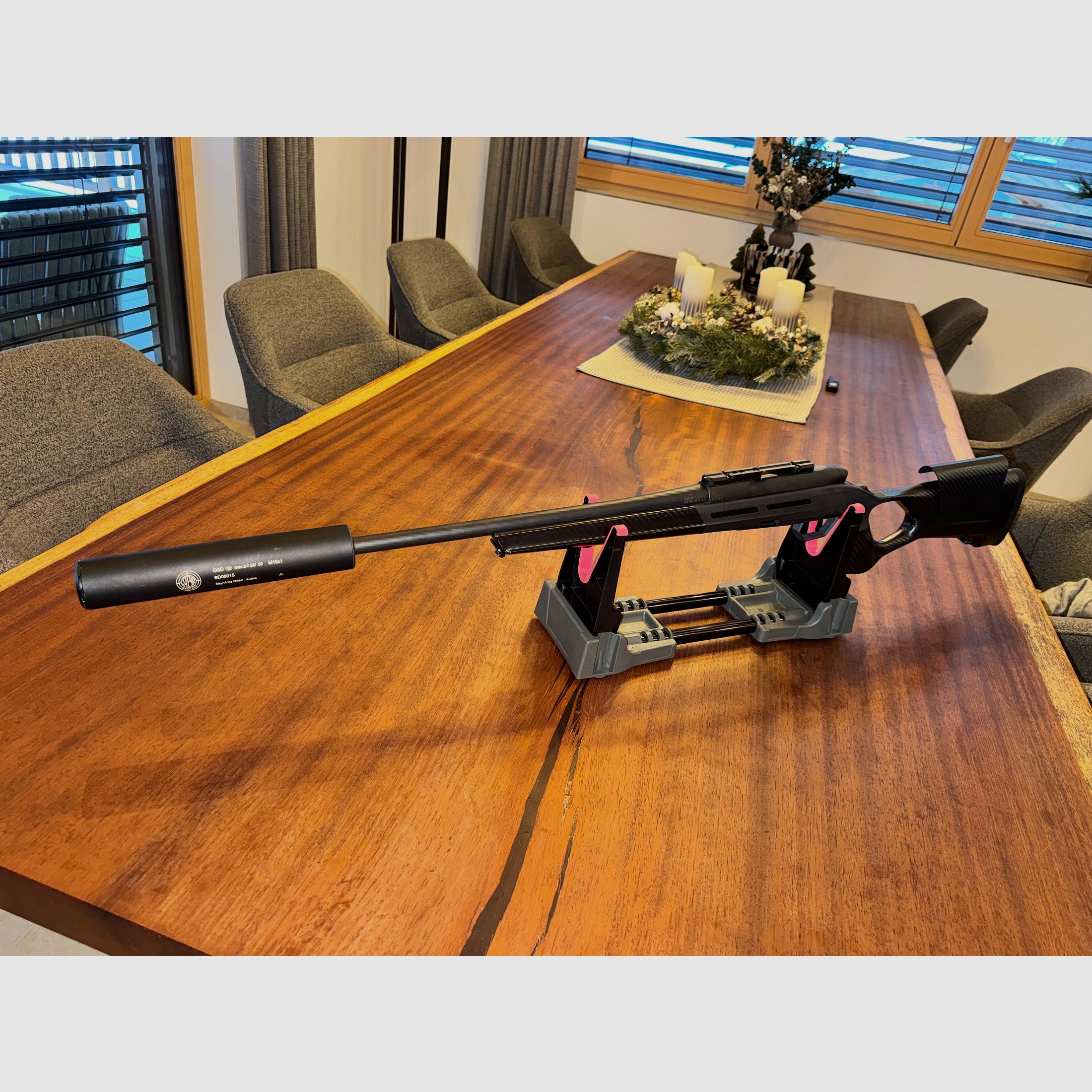 Steyr Sm12 .308 Fbt carbon stock