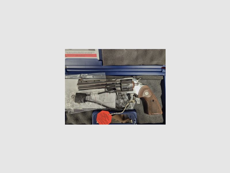 Colt Python 6" .357 Mag. Stainless