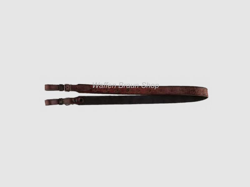 Fritzmann Gewehrriemen aus kräftigem Leder, 30 mm breit