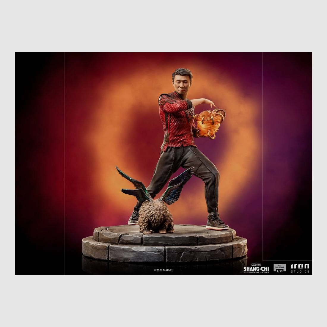 Shang-Chi and the Legend of the Ten Rings BDS Art Scale Statue 1/10 Shang-Chi & Morris 19 cm | 43508