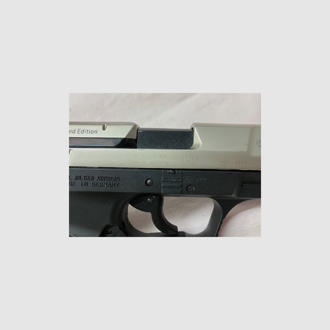 Walther P99 Schreckschuss Pistole 9 mm P.A.K. bicolor 