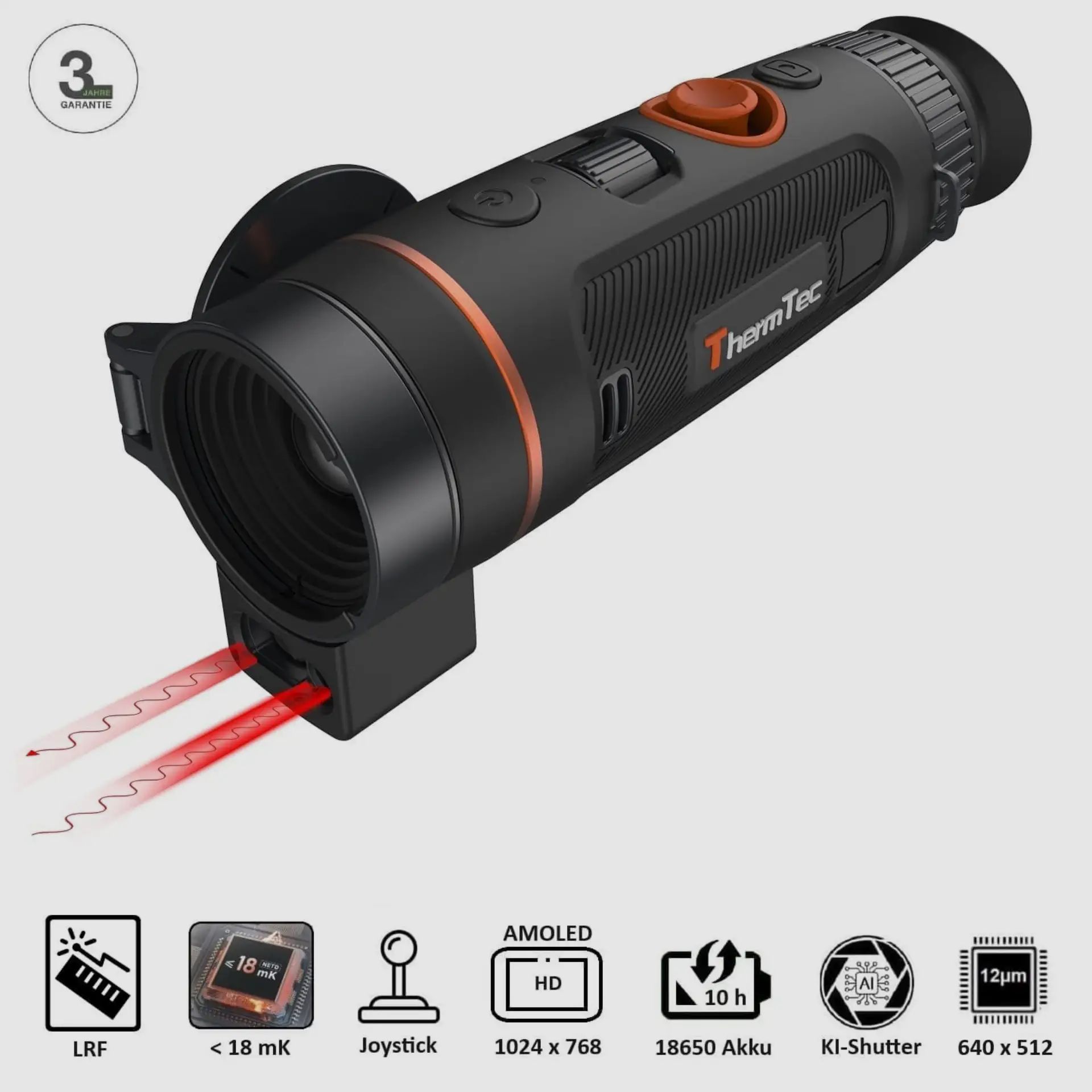 Thermtec Wild 635 LRF Wärmebildkamera