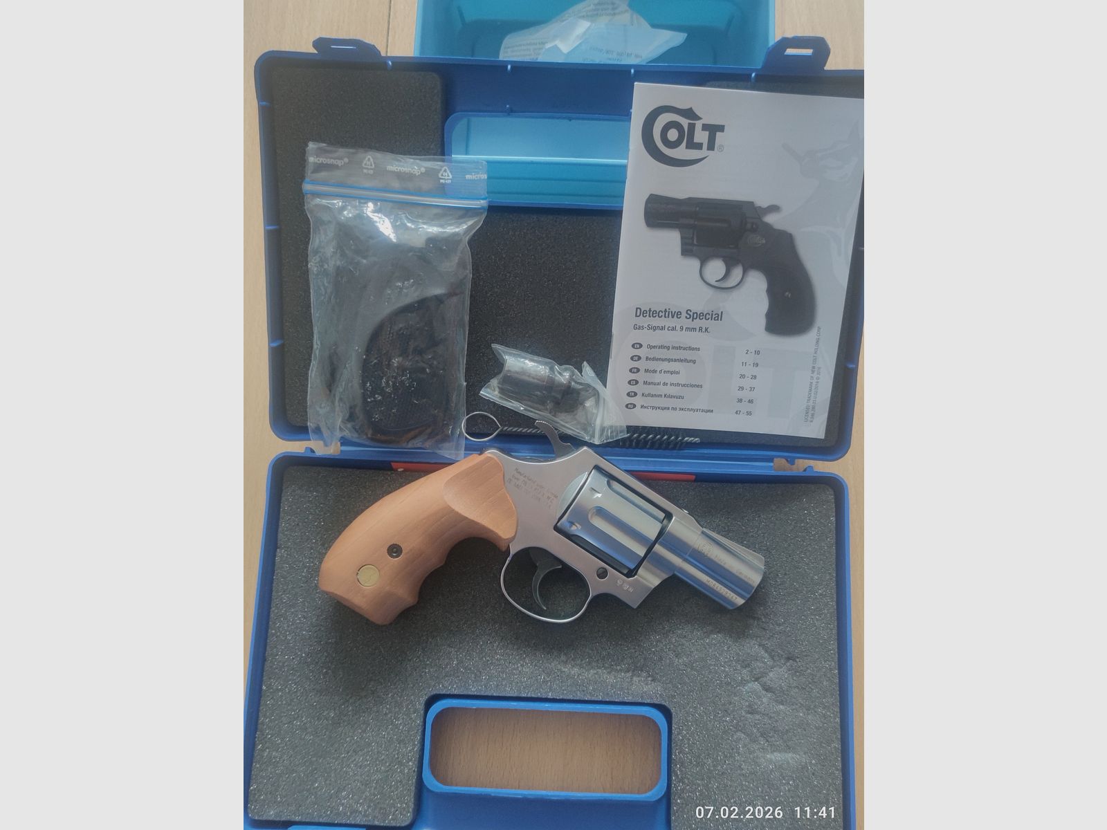 Colt Detective Special STAINLESS EDITION 9 mm RK