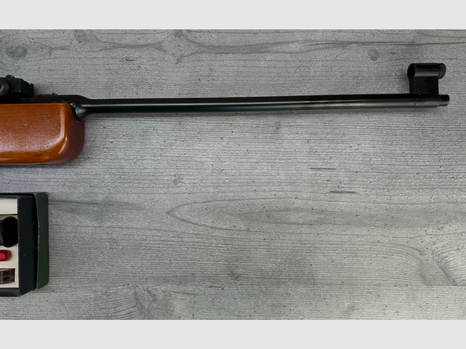 Haenel Mod. 311 Luftgewehr 4,5mm Diabolo mit Original Diopter (+Set) und Kimme, Tragetasche